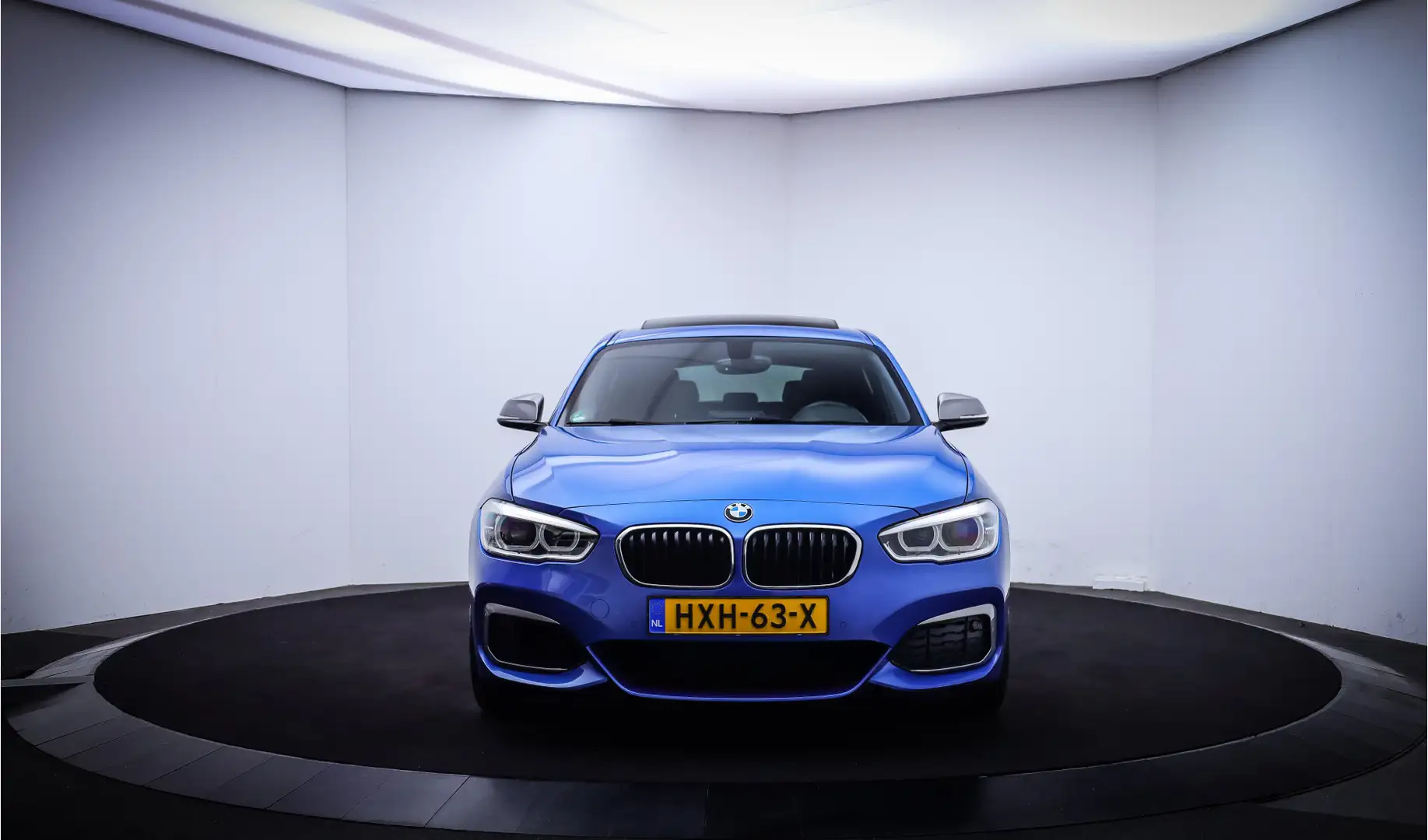 BMW 140 1-serie M140i Edition Shadow Executive SCHUIFD. | Bleu - 2