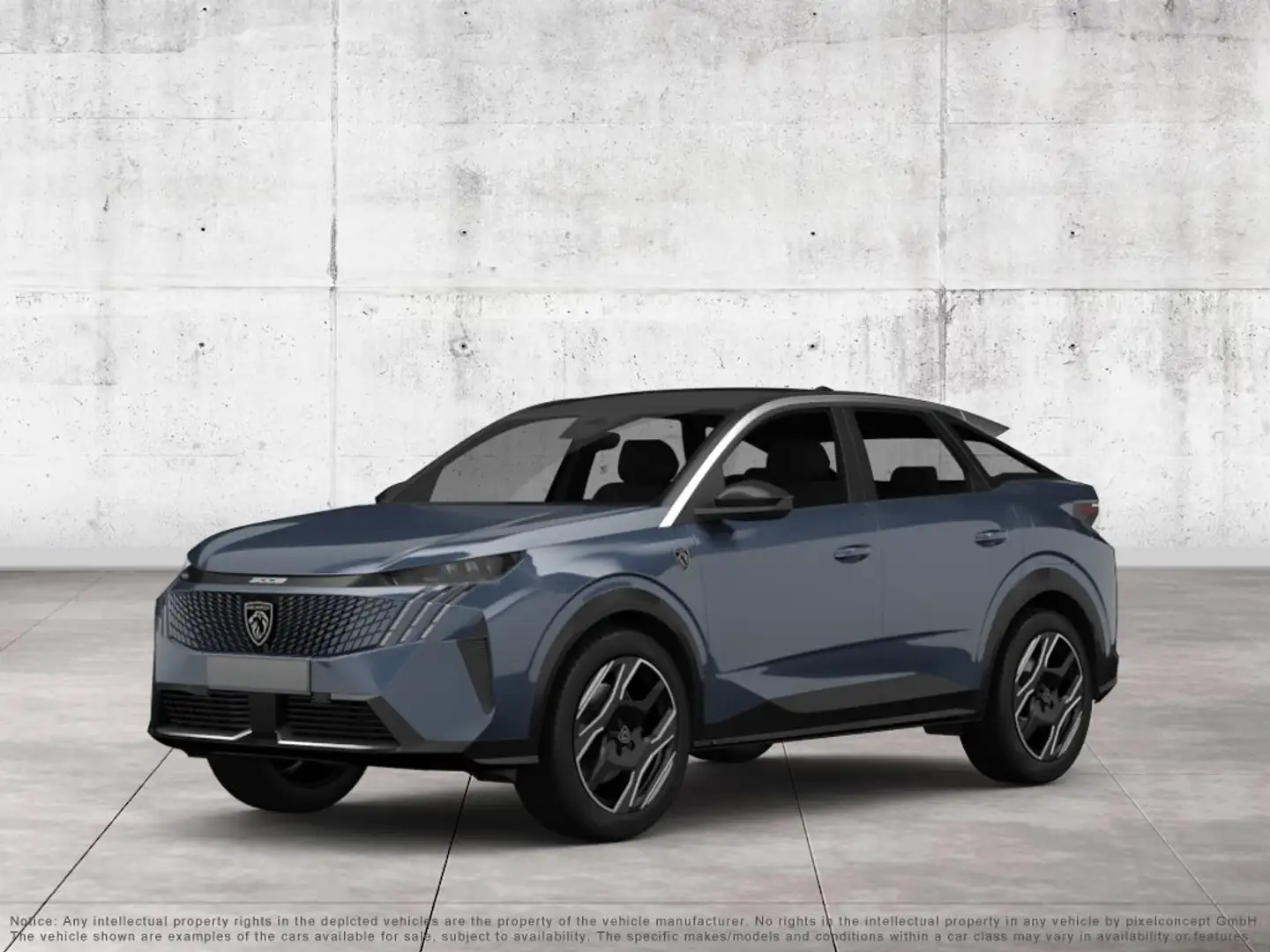 Peugeot 3008 Allure Elektromotor 210 Blau - 1