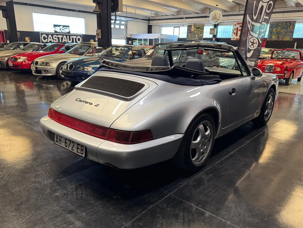 Porsche 964 911 Cabrio 3.6 Carrera 2 ASI ORO ITALIANA, foto 6