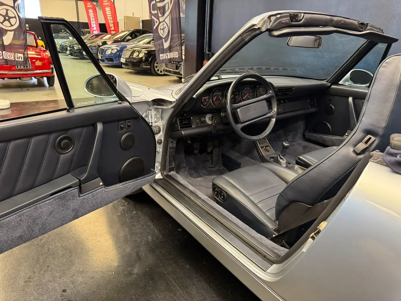 Porsche 964 911 Cabrio 3.6 Carrera 2 ASI ORO ITALIANA, foto 11