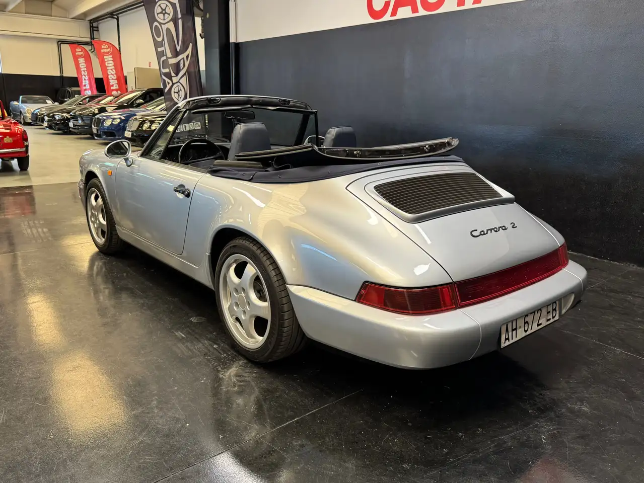 Porsche 964 911 Cabrio 3.6 Carrera 2 ASI ORO ITALIANA, foto 7