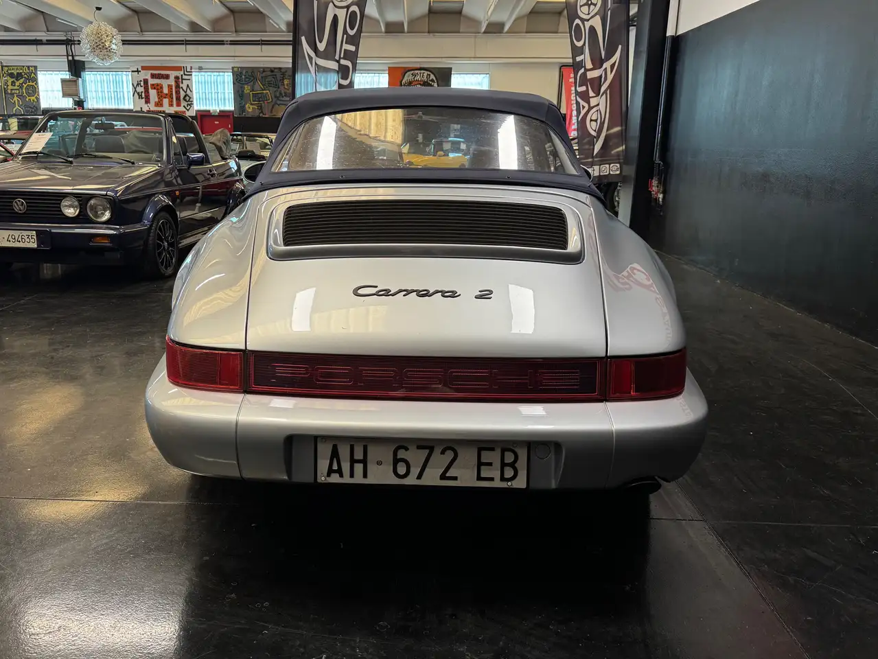 Porsche 964 911 Cabrio 3.6 Carrera 2 ASI ORO ITALIANA, foto 9