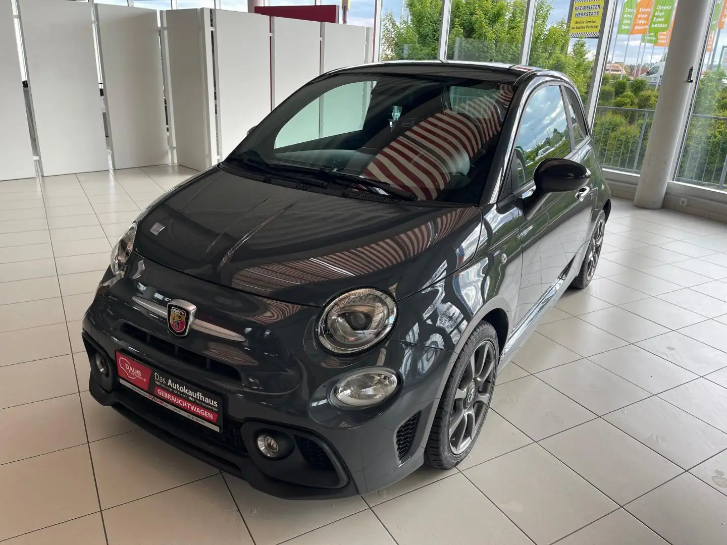 Abarth 595 1.4 T-Jet 16V+Klima+Alu+DAB+Sportpaket++++++ Grau - 1