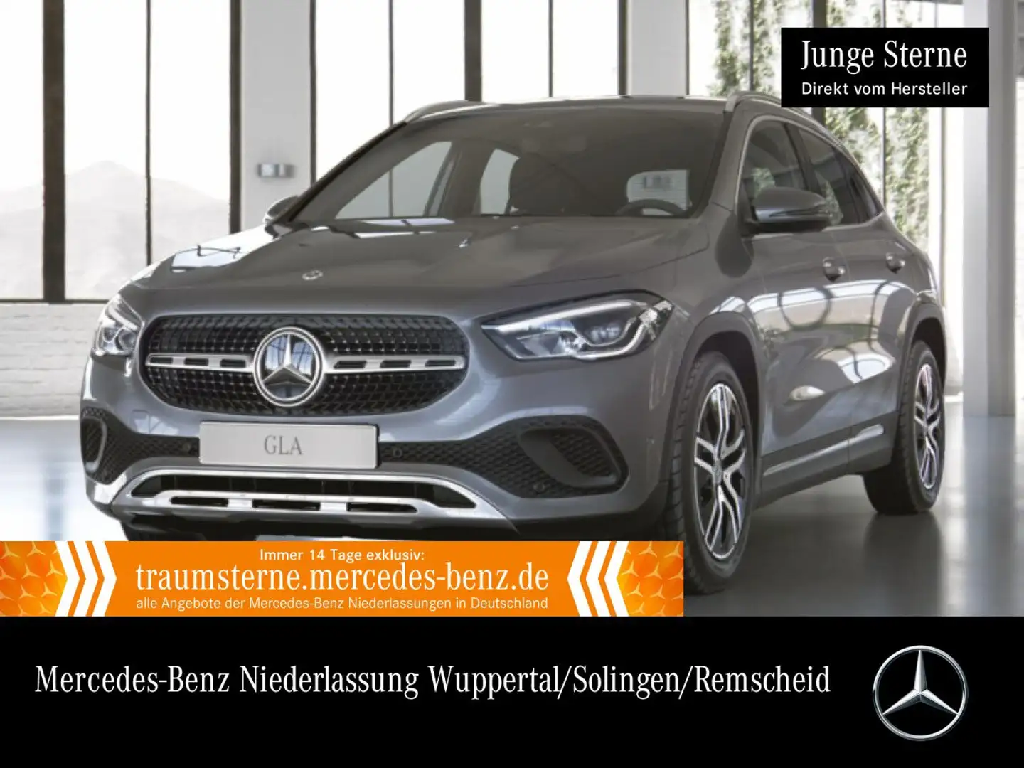 Mercedes-Benz GLA 250 e PROGRESSIVE+AHK+LED+KAMERA+TOTW+8G Grau - 1