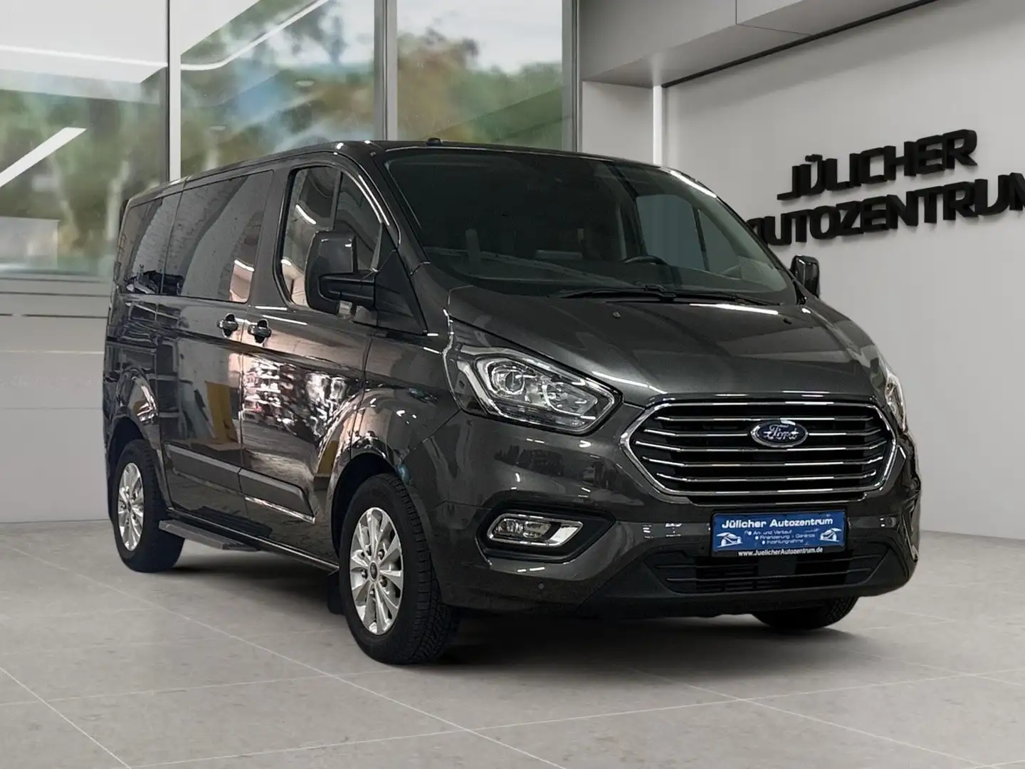 Ford Tourneo Custom L1 Aut., 2x Schiebetüren Grau - 1
