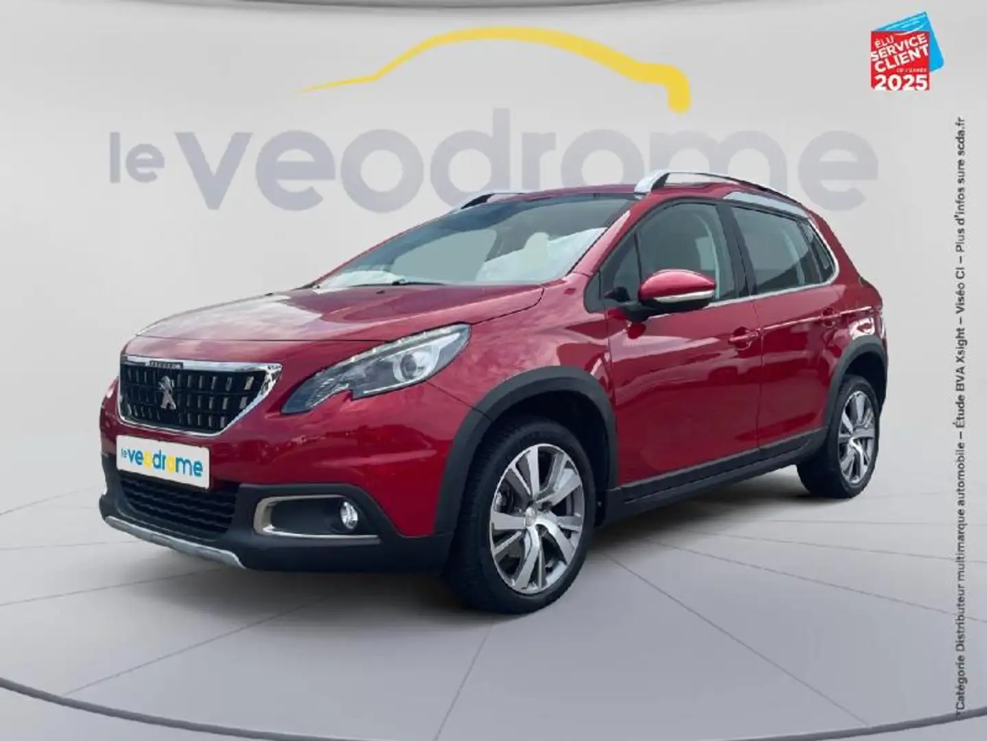 Peugeot 2008 1.2 PureTech 110ch Allure S/S Radar AR Carplay Rouge - 1