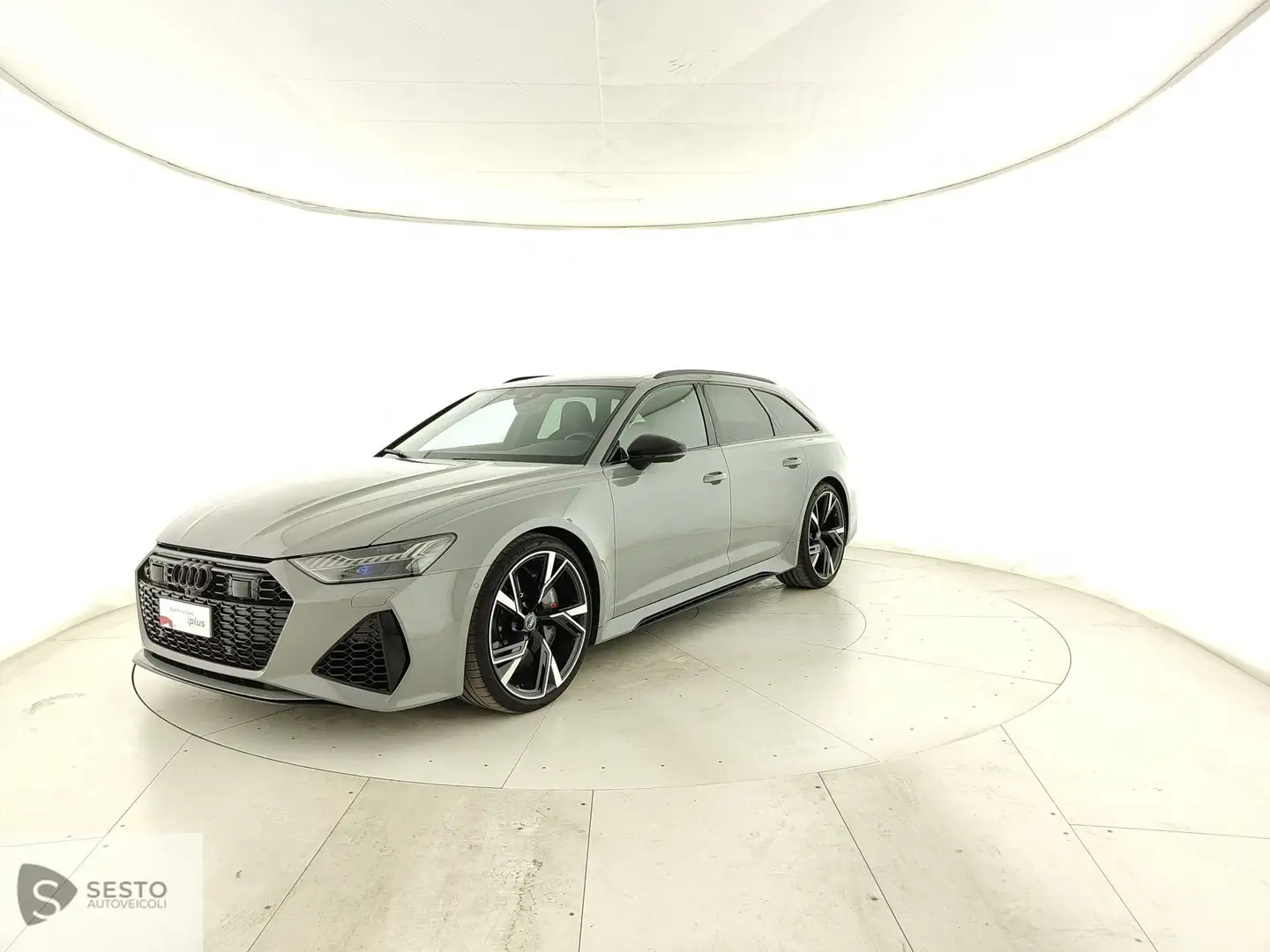 Audi RS6 V 2018 Avant RS6 Avant 4.0 mhev quattro tiptronic Grigio - 1