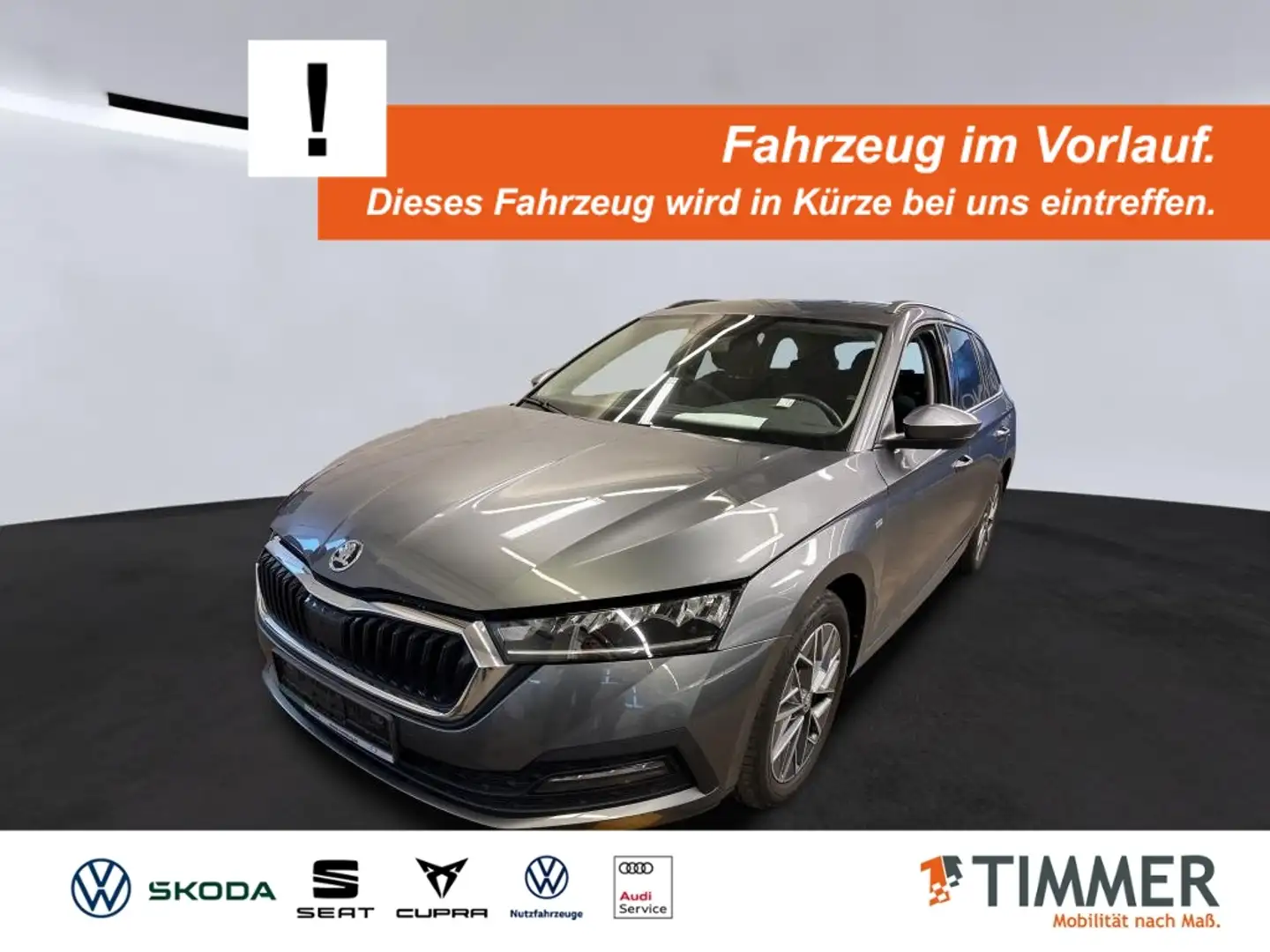 Skoda Octavia Combi 1.5 e-TSI DSG TOUR +AHK +LED +ACC +NAVI +LM Grau - 1