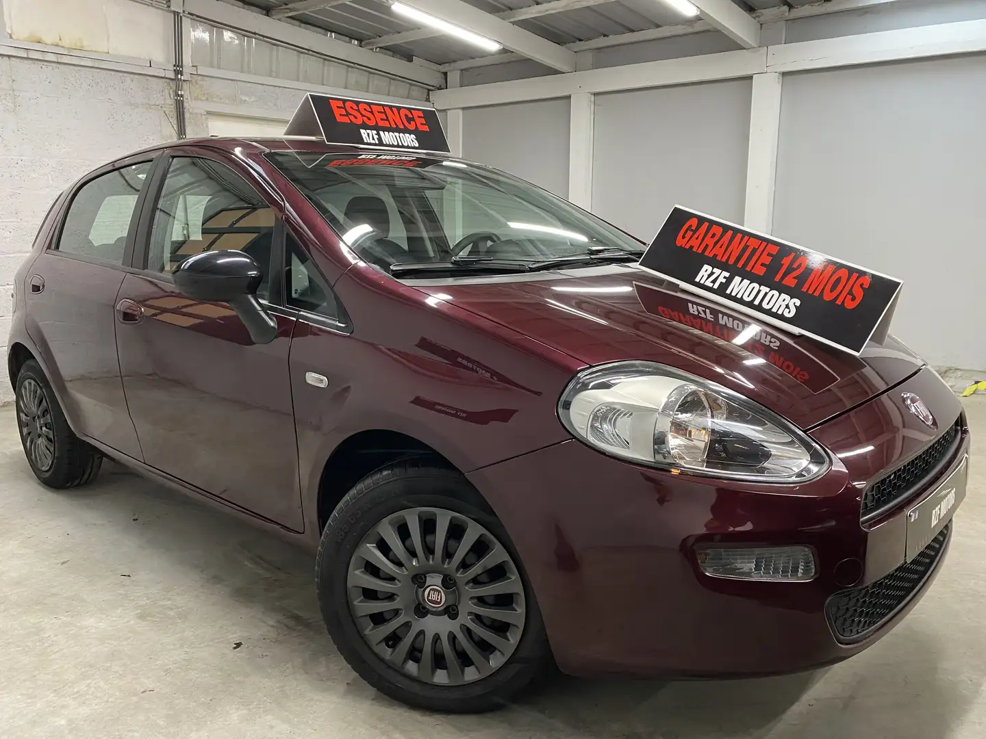 Fiat Punto 1.2i STREET 🏳️ GARANTIE 12 MOIS 🏳️ Mauve - 2