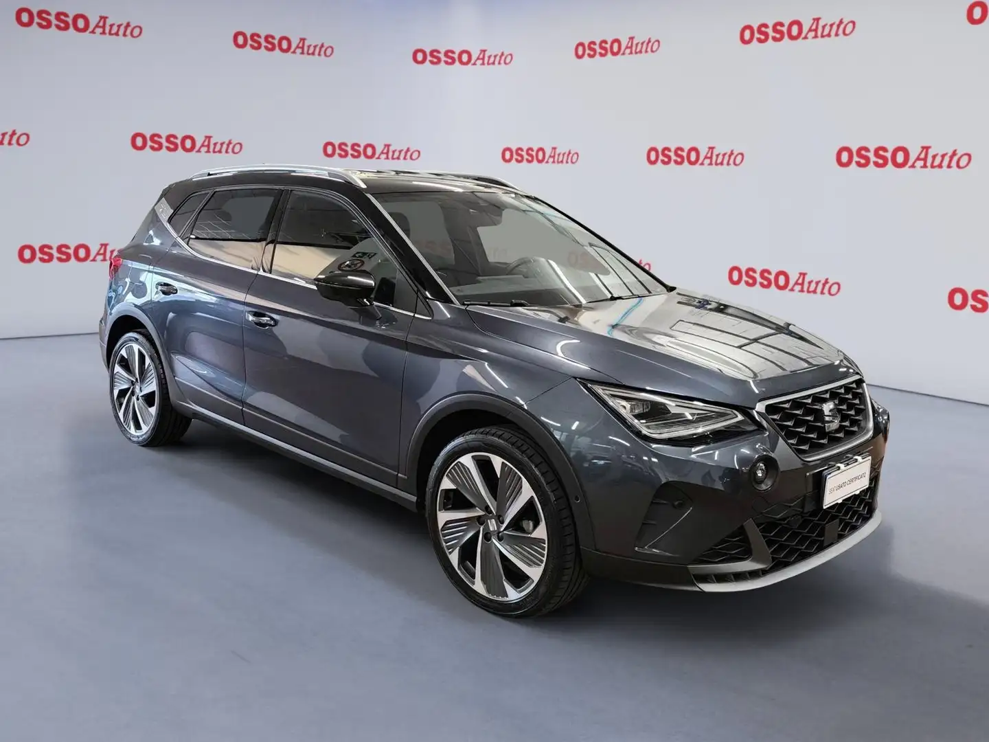 SEAT Arona 1.0 BENZINA 95 HP FR NEOPATENTATI Grigio - 2