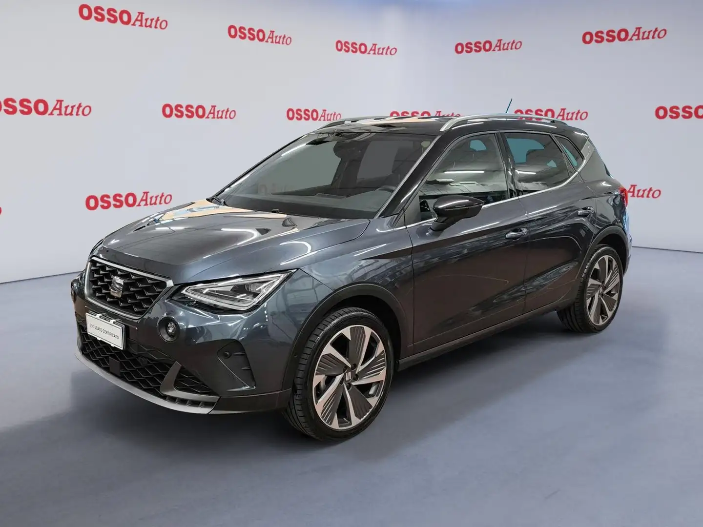 SEAT Arona 1.0 BENZINA 95 HP FR NEOPATENTATI Grigio - 1
