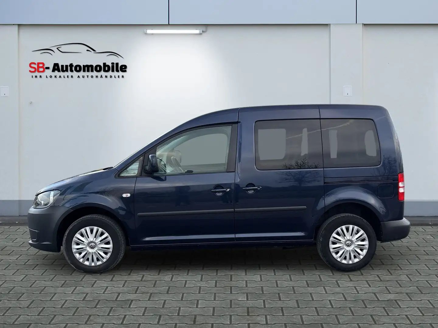 Volkswagen Caddy 1.6 TDI 5Stz.*KLIMA/AHK/PDC* Bleu - 2