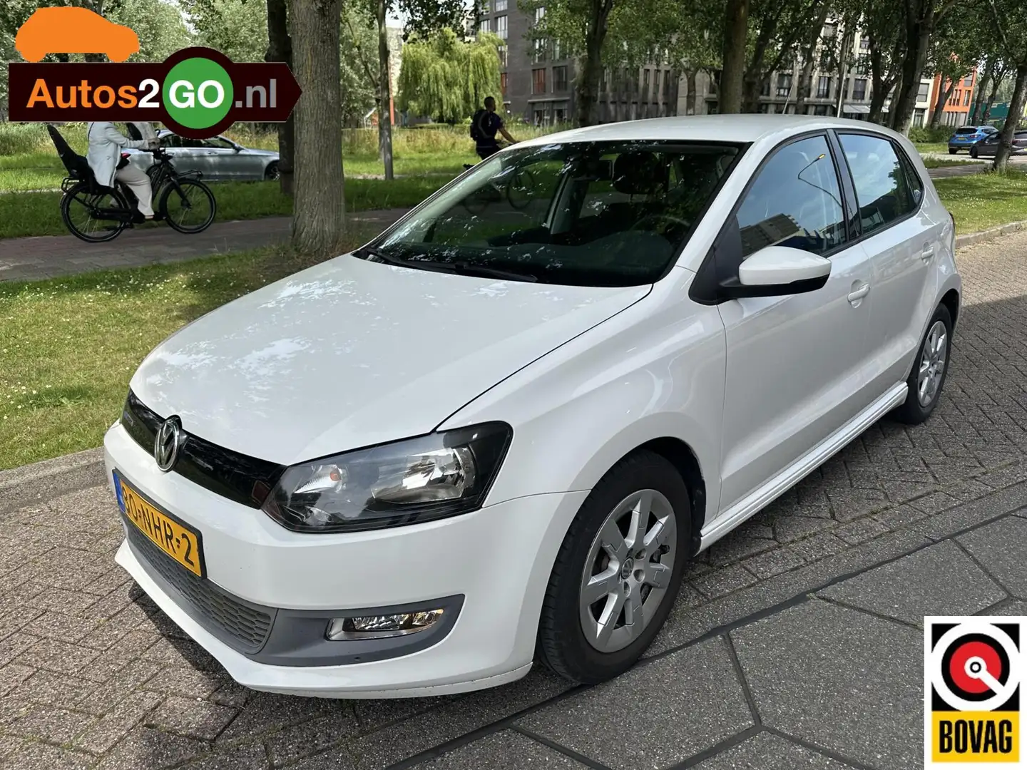 Volkswagen Polo 1.2 TDI BlueMotion Trendline Blanc - 1