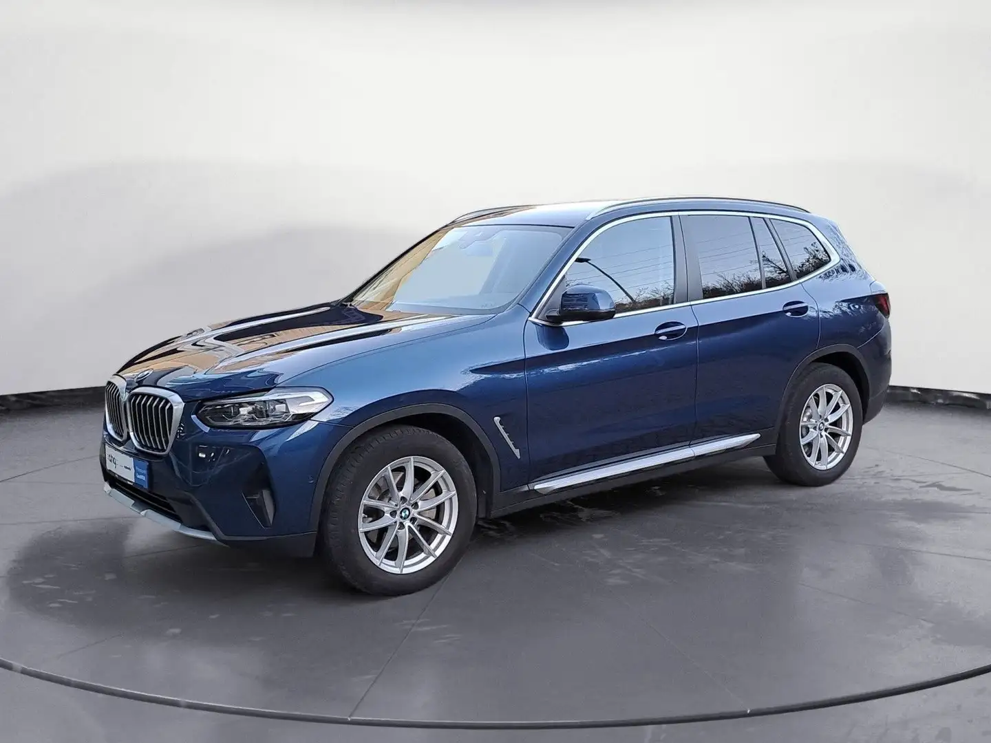 BMW X3 xDrive20i AT Aut. Klimaaut. AHK Sportsitze Blau - 2