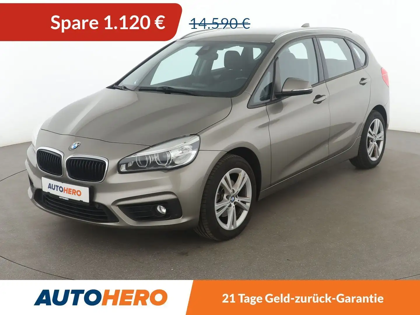 BMW 218 218i Active Tourer Advantage*LED*NAVI*TEMPO*PDC* Grau - 1