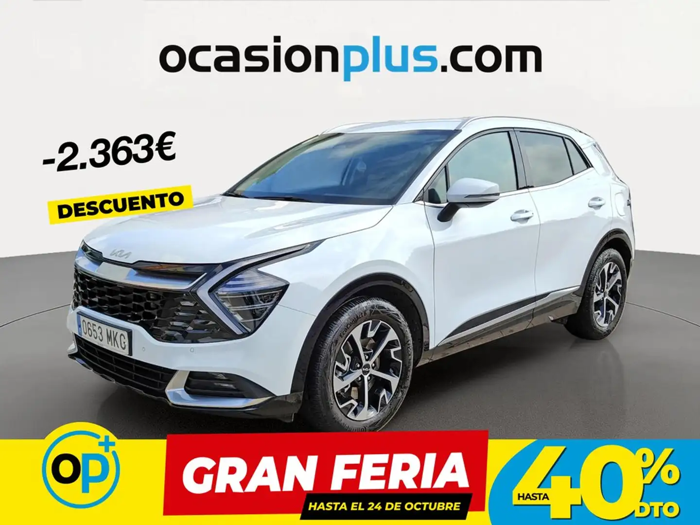 Kia Sportage 1.6 T-GDi MHEV Tech 150 Blanco - 1