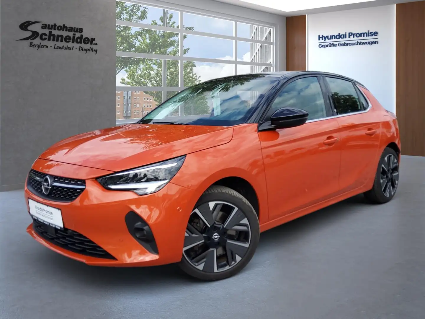 Opel Corsa F e 50 kWh First Edition 11kW/ACC/PANO/RFK/DAB+ Naranja - 1