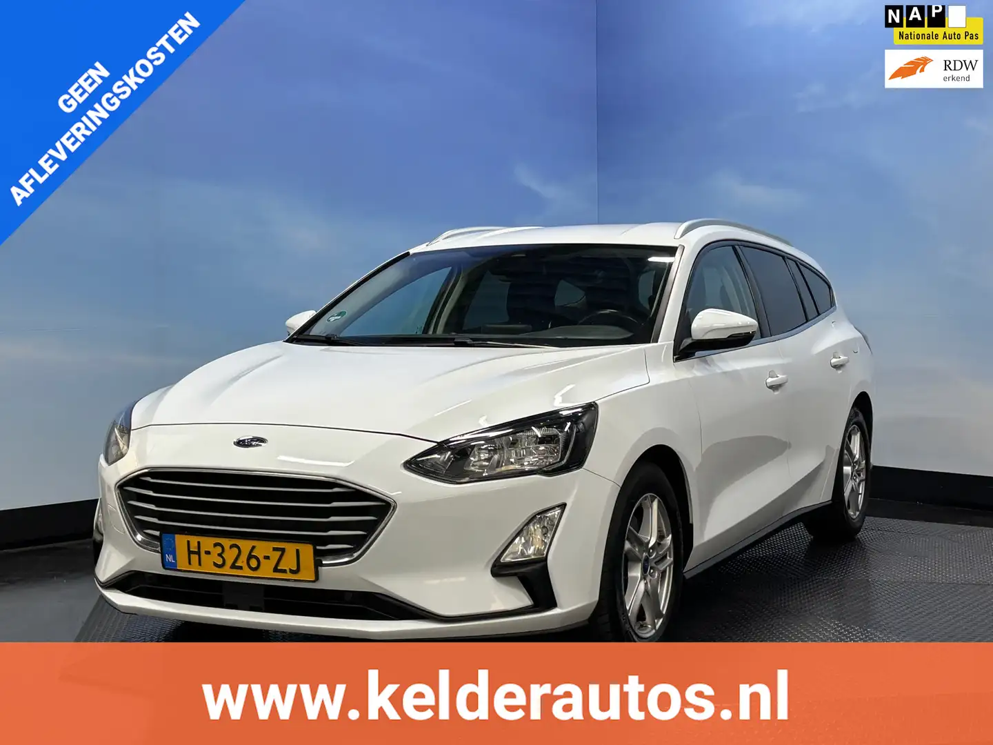 Ford Focus Wagon 1.0 EcoBoost Trend Edition Business Airco| C Wit - 1