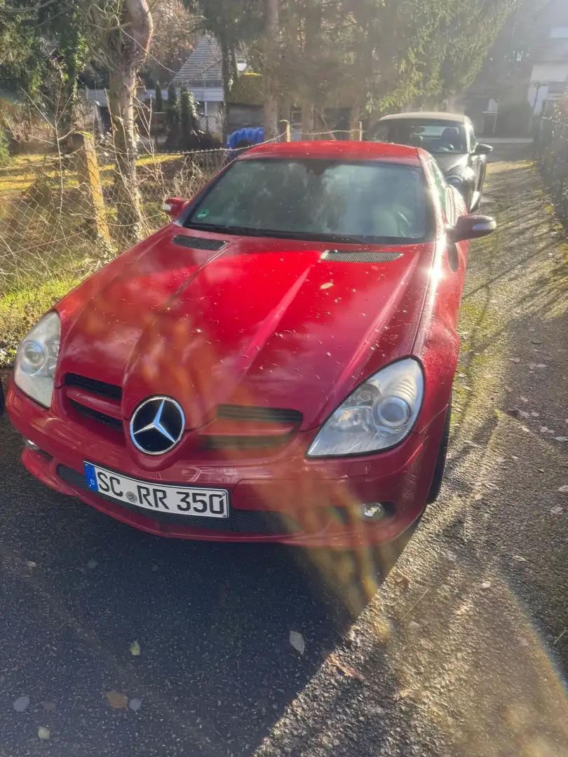 Mercedes-Benz SLK 350 ASI-MANUALE-AMG PACK-NAVIGATORE-SEDILI SPORTIVI Rouge - 1