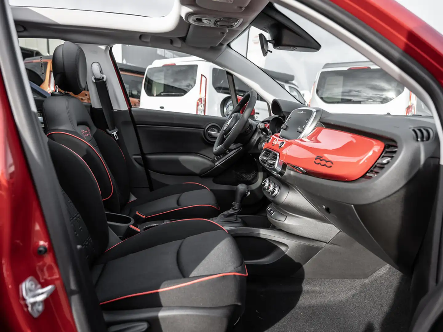 Fiat 500X Dolcevita Red Edition Cabrio+LM+ Roşu - 2