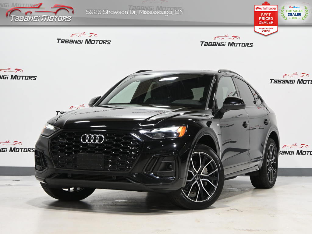 2022 Audi Q5 Progressiv  S-Line Sport Black Optics Panoramic Roof Navigation