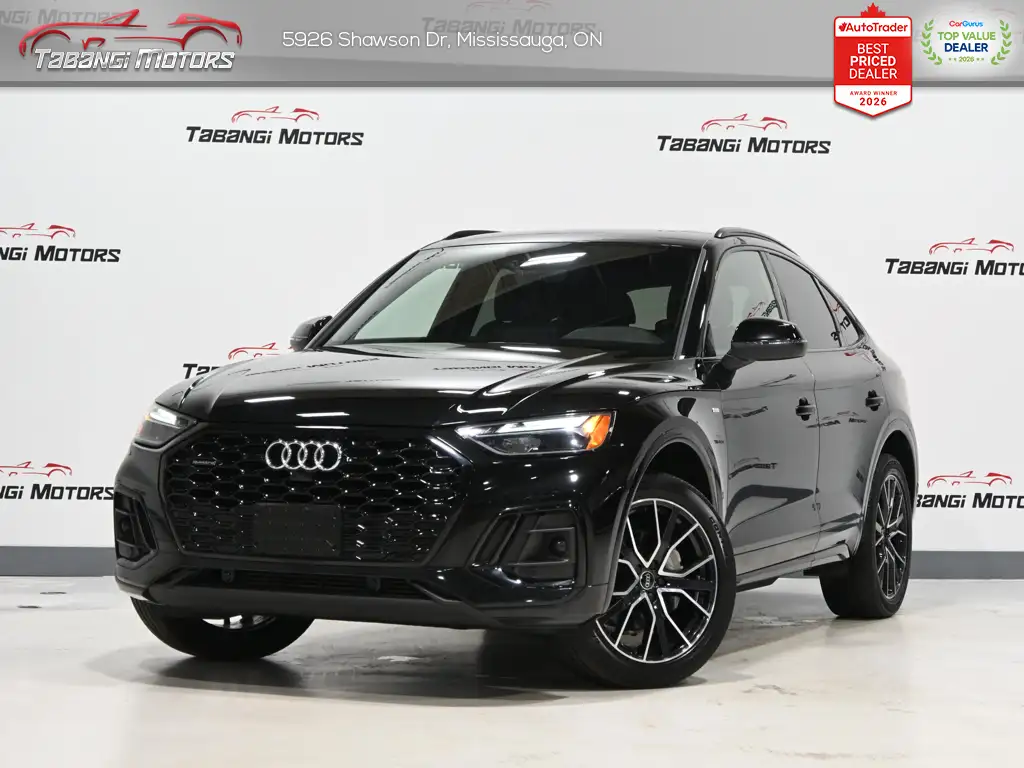 2022 Audi Q5 Sportback Progressiv S-Line Sport Black Optics Panoramic Roof Navigation