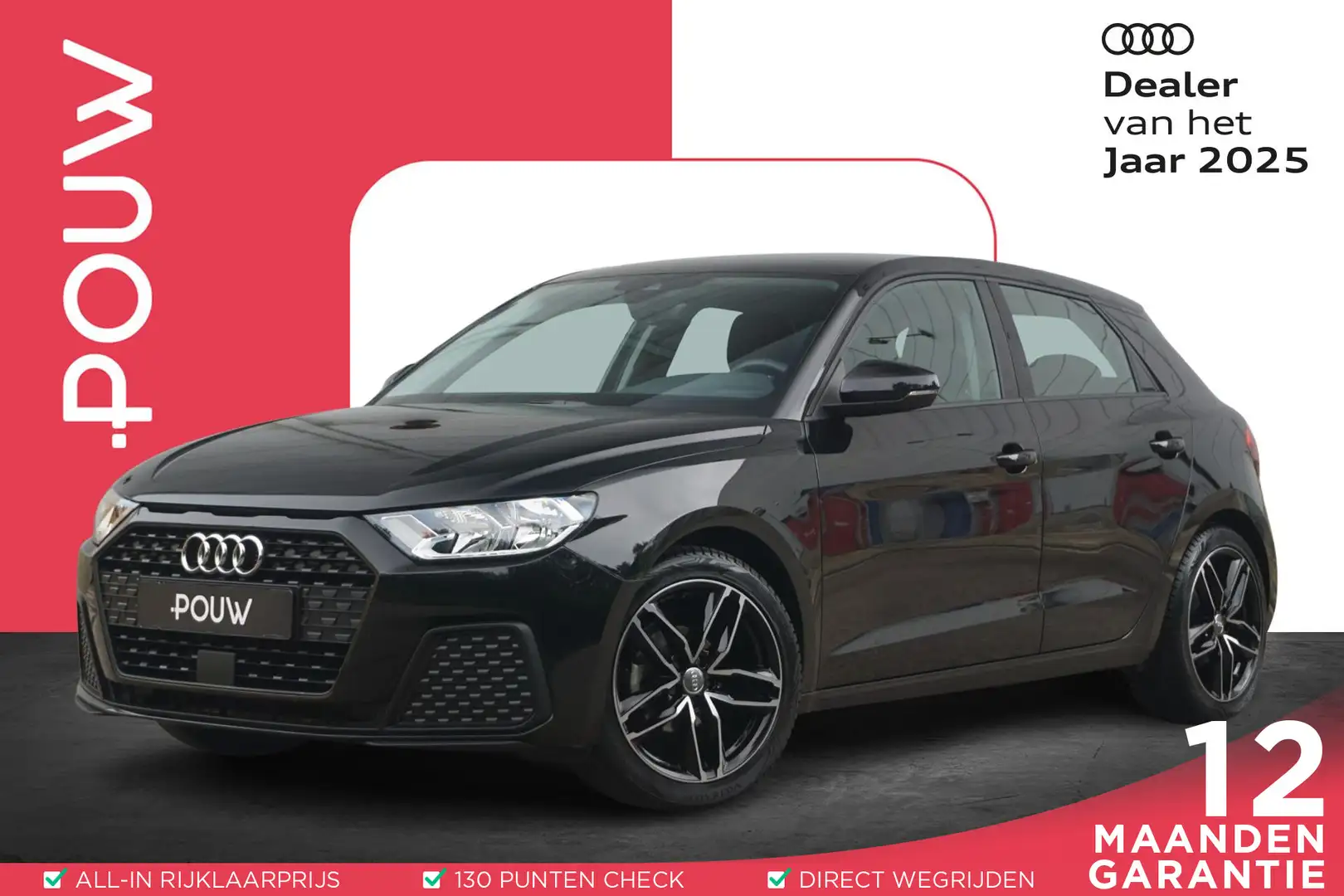 Audi A1 Sportback 25 TFSI 95pk Pro Line | Virtual Cockpit Zwart - 1