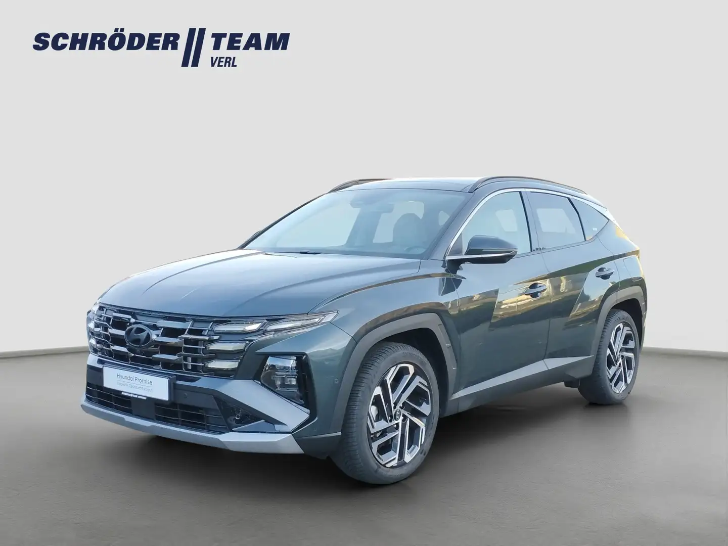 Hyundai TUCSON 1.6 T-GDi DCT Prime Assistenz-Paket, Panora Grün - 1