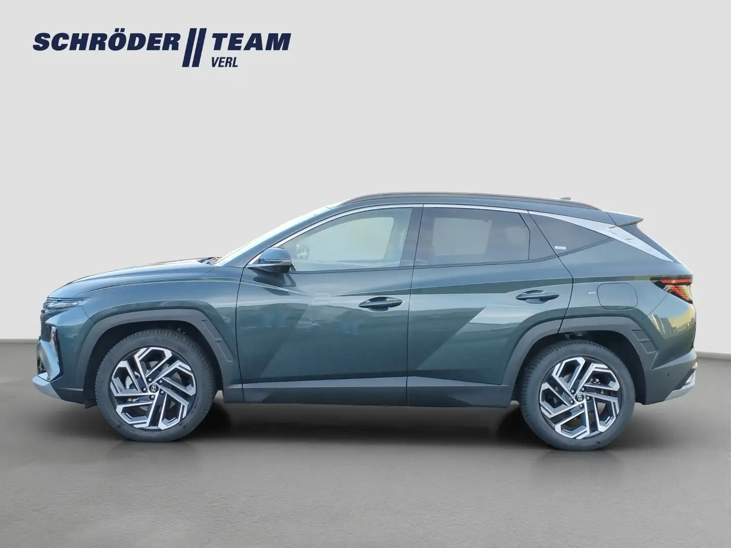 Hyundai TUCSON 1.6 T-GDi DCT Prime Assistenz-Paket, Panora Grün - 2
