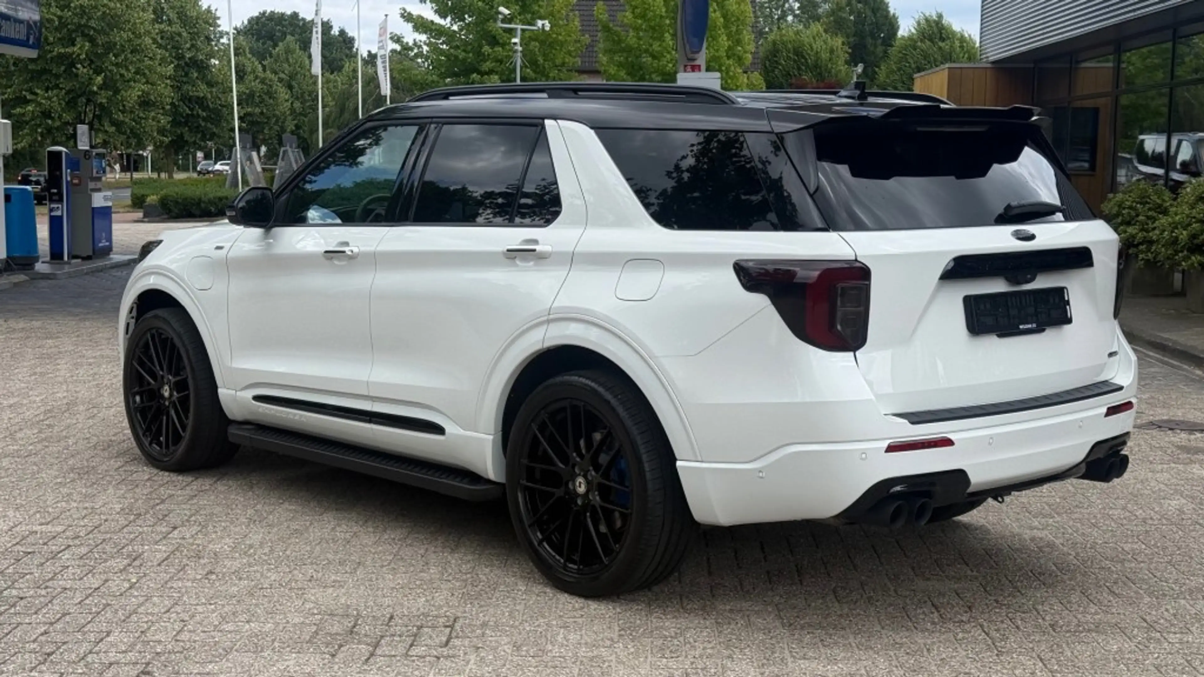 Ford Explorer 3.0 V6 EB PHEV ST-LINE / FULL WHITE EDITION / 20in — photo 8