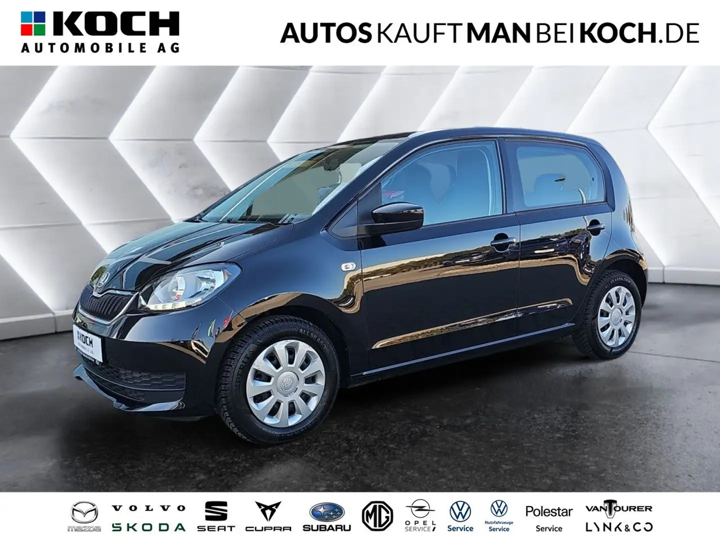Skoda Citigo 1.0 Ambition Klima Schiebedach Freisprech Nero - 1