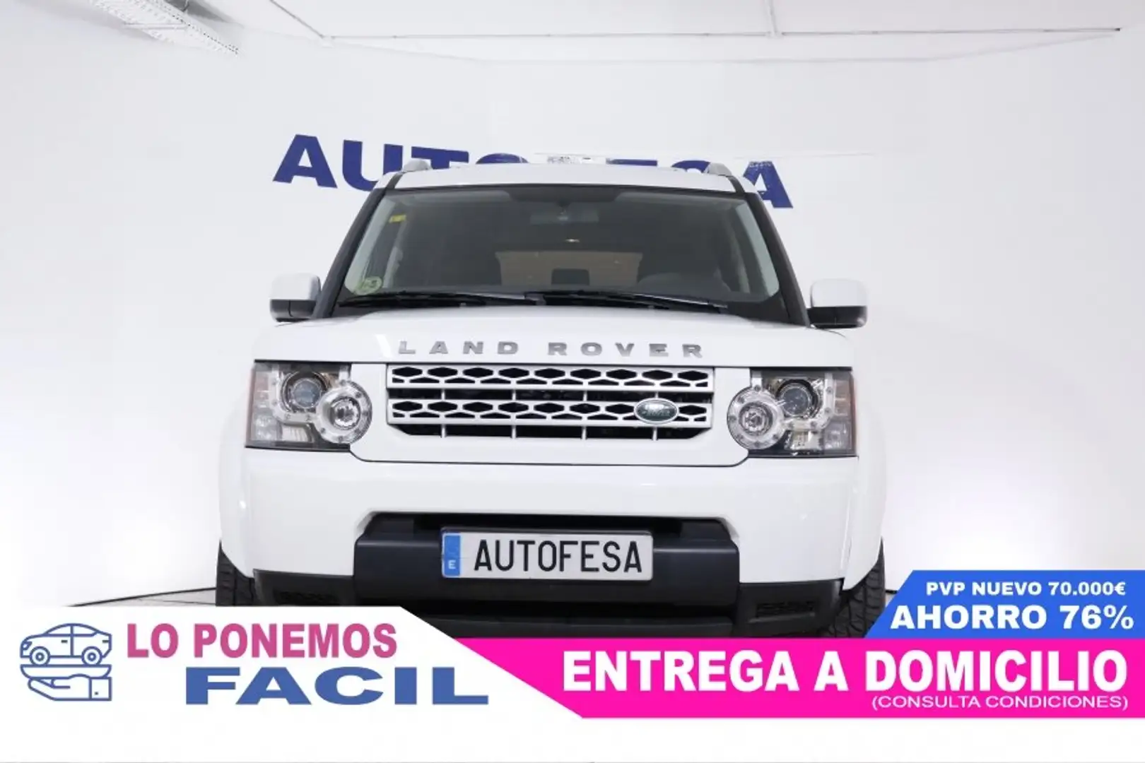 Land Rover Discovery 4 3.0 SDV6 SE 4WD AUTO 211CV 7 PLAZAS 5P # TECHO E Blanc - 2