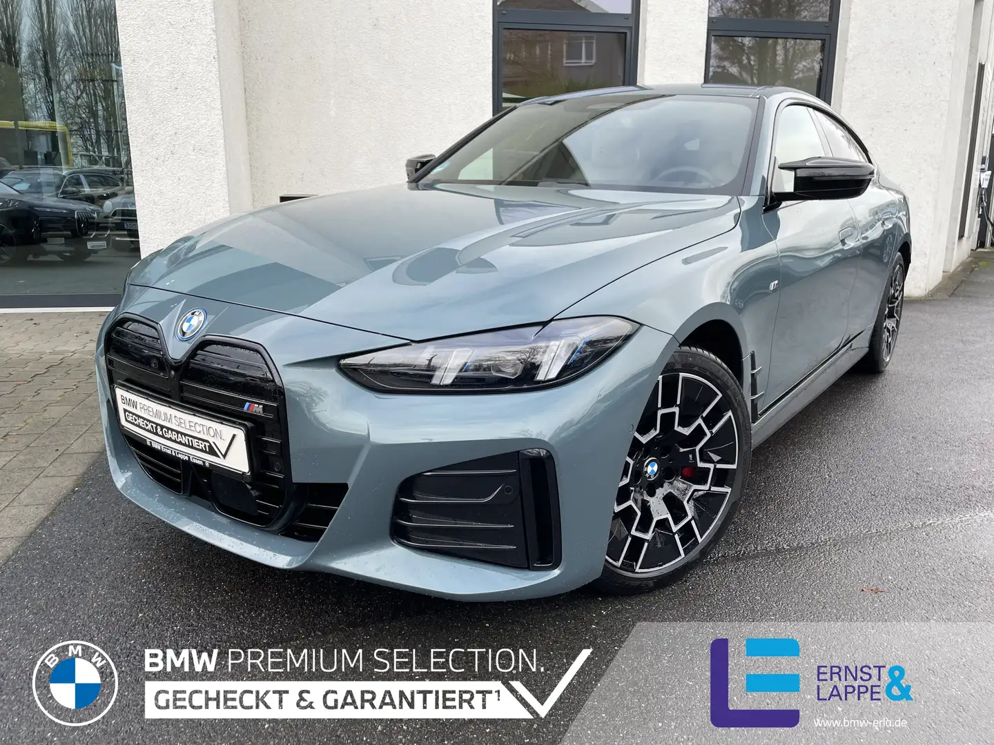 BMW i4 M50 xDrive GC M Sport Pro || HUD 360° HiFi Grün - 1