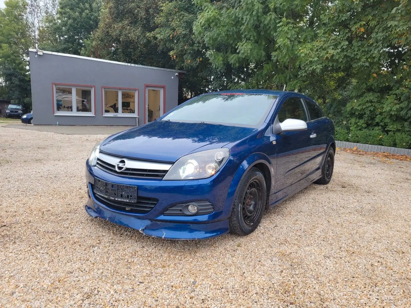 Opel Astra H GTC Sport 1.8*Navi*Klimaaut*SZH*PDC*WR* Bleu - 1