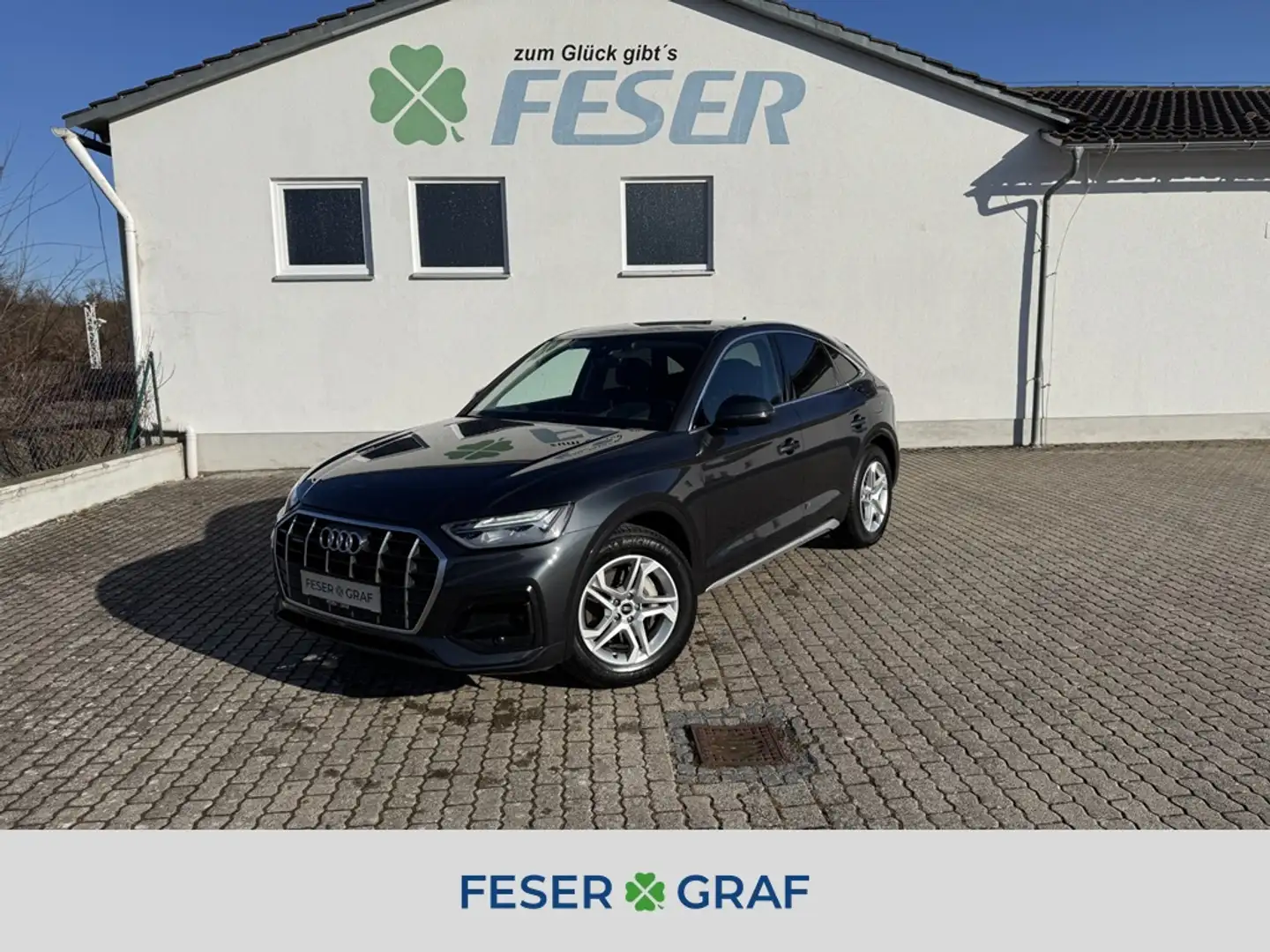 Audi Q5 Spb. advanced 50 TFSIe qu. S-tr. ACC AHK B&O LUFT Gris - 1