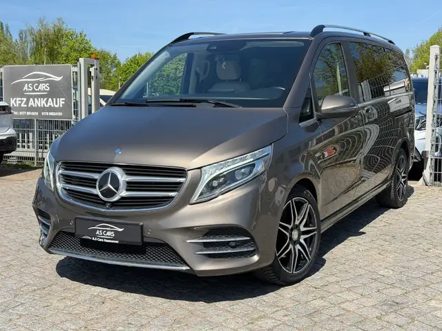 Mercedes-Benz V 250 d lang AMG*AHK*360°*Dist*Burm*6xSitzbel*19Z