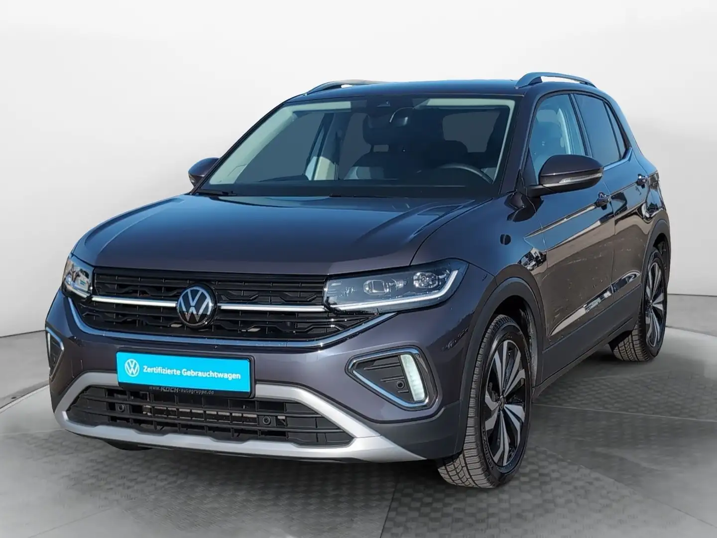 Volkswagen T-Cross 1.0TSI Style DSG Navi LED Gris - 2