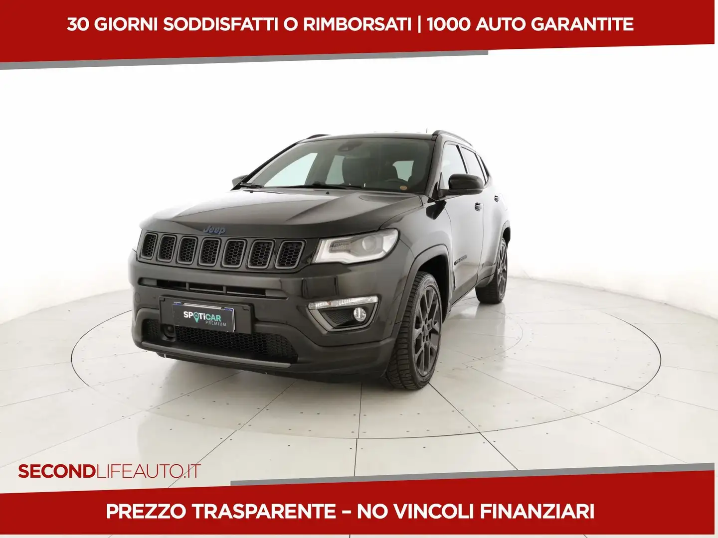 Jeep Compass 1.3 turbo t4 phev S 4xe at6 Nero - 1