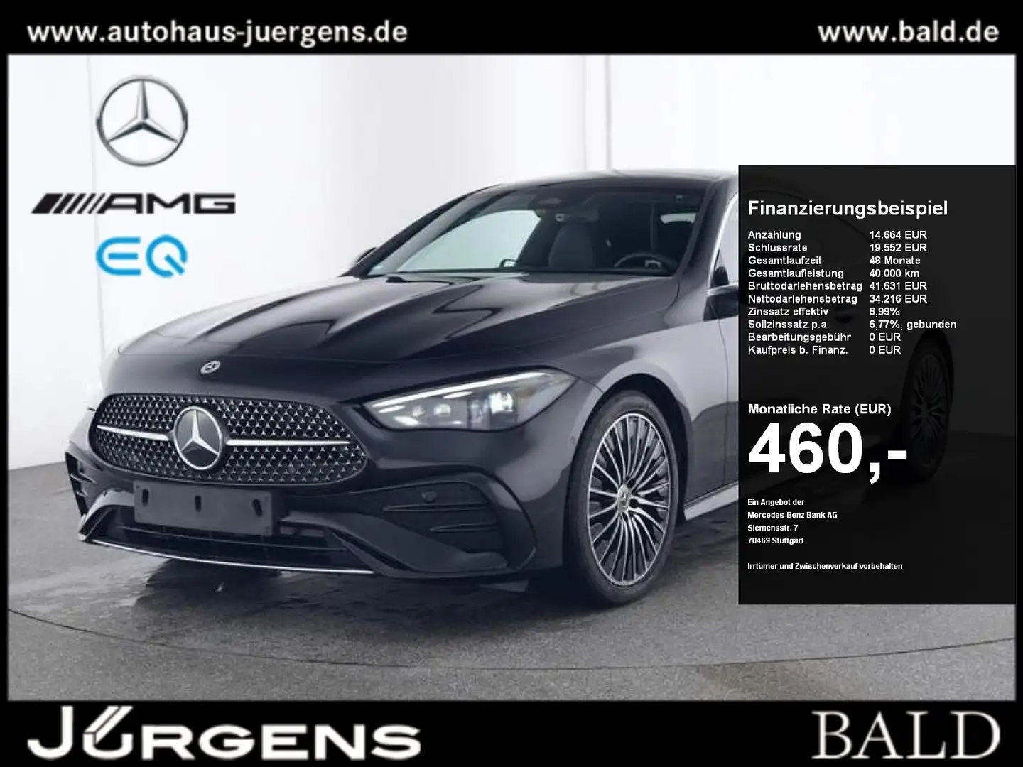 Mercedes-Benz CLE 200 Coupé AMG-Sport/DIGITAL/Pano/Cam/Winter Noir - 1