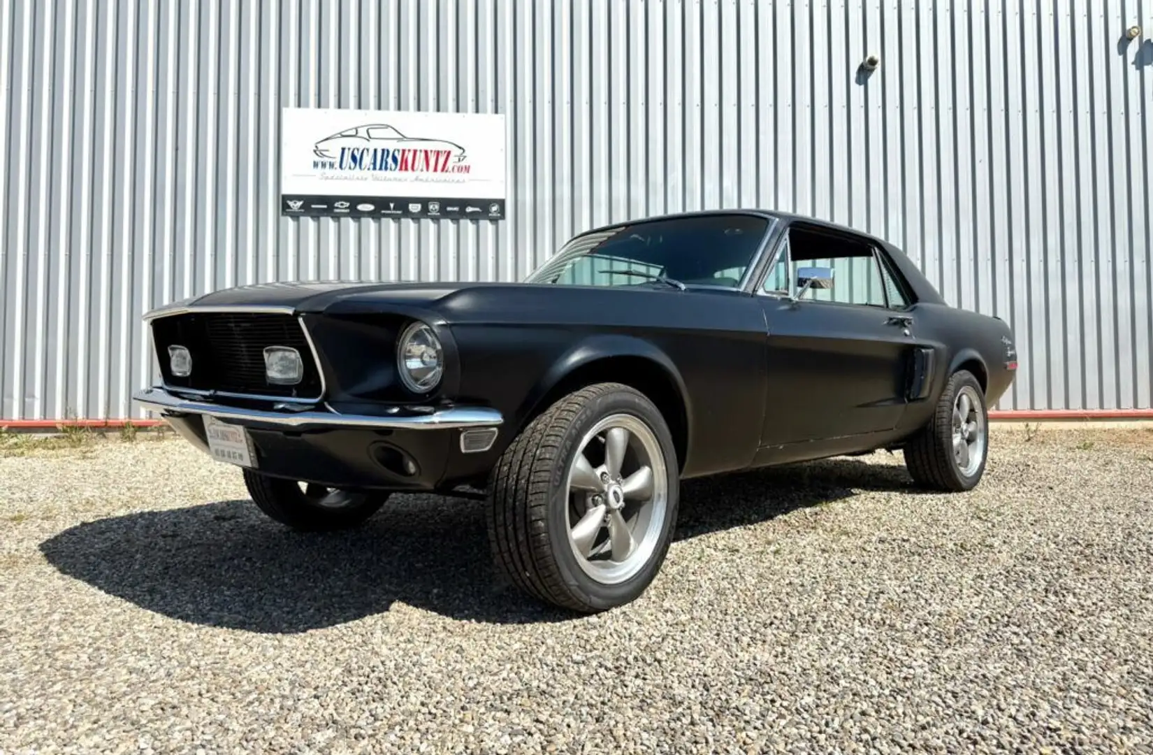 Ford Mustang Coupé 1968 Noir - 1