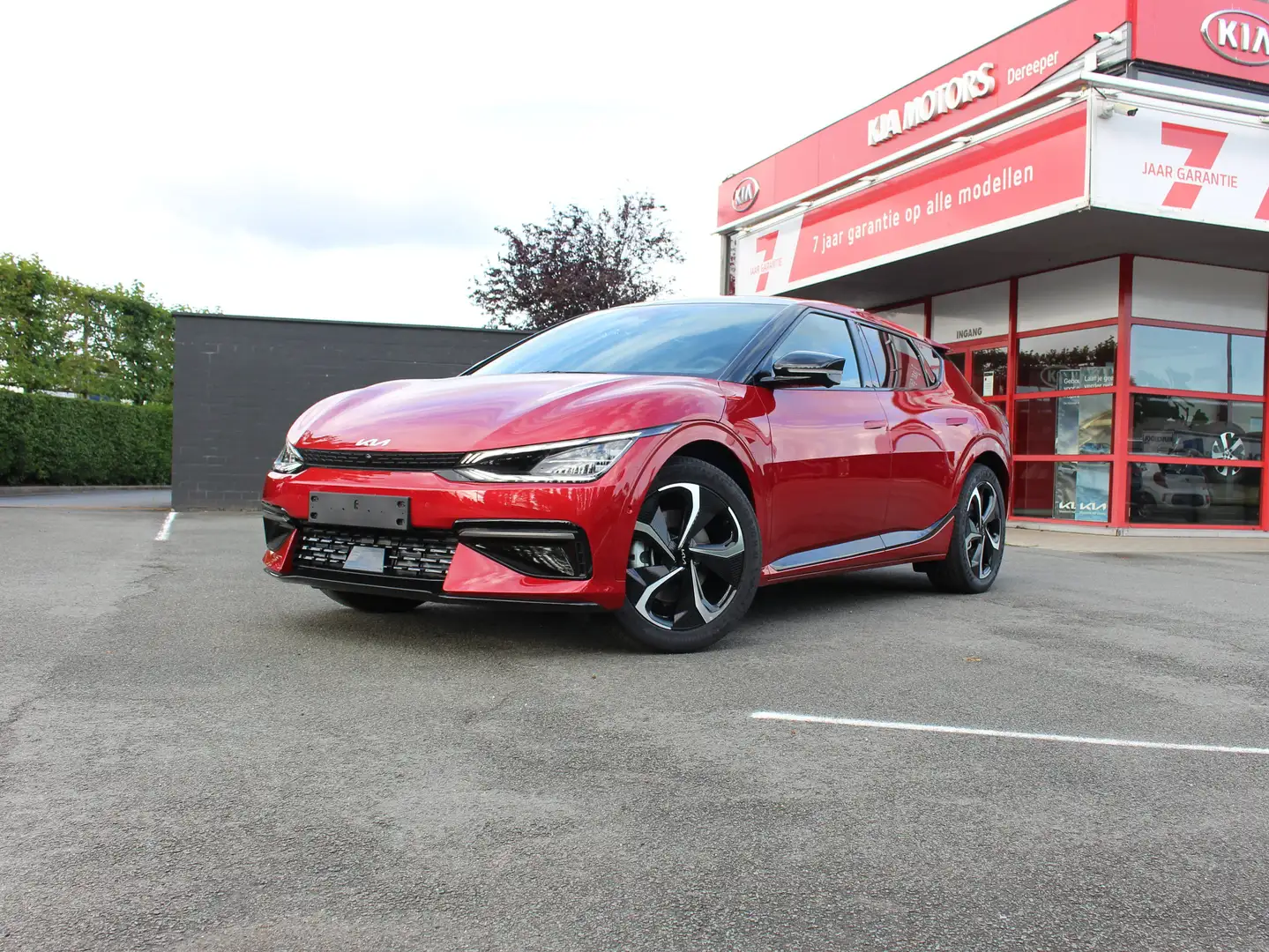 Kia EV6 77.4 kWh RWD GT Line/ 7 JAAR GARANTIE Rouge - 1