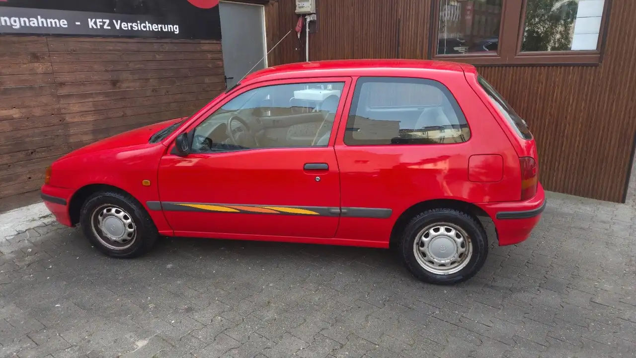 Toyota Starlet 1.3 Automatik, Nichtraucher, Tüv Neu, foto 4