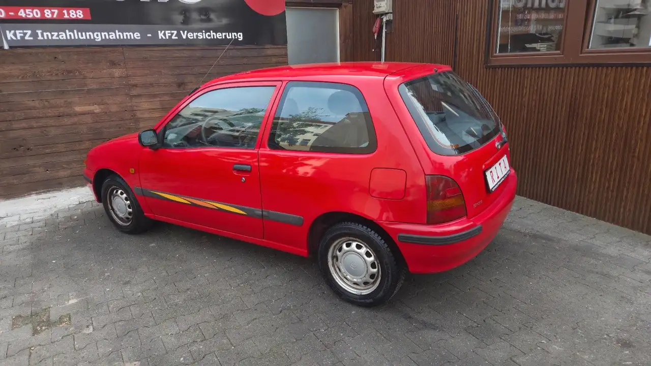 Toyota Starlet 1.3 Automatik, Nichtraucher, Tüv Neu, foto 5