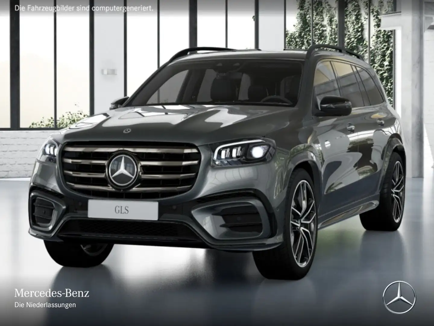 Mercedes-Benz GLS 450 d 4M AMG+NIGHT+PANO+360+AHK+MULTIBEAM+HUD Grau - 2
