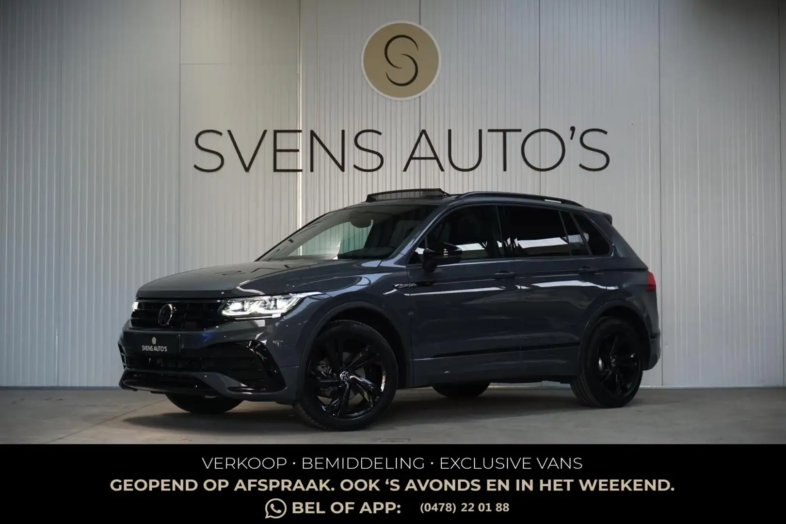 Volkswagen Tiguan 1.5 TSI R-Line Black Style Panodak|Delphin Grey|Ma Gris - 1