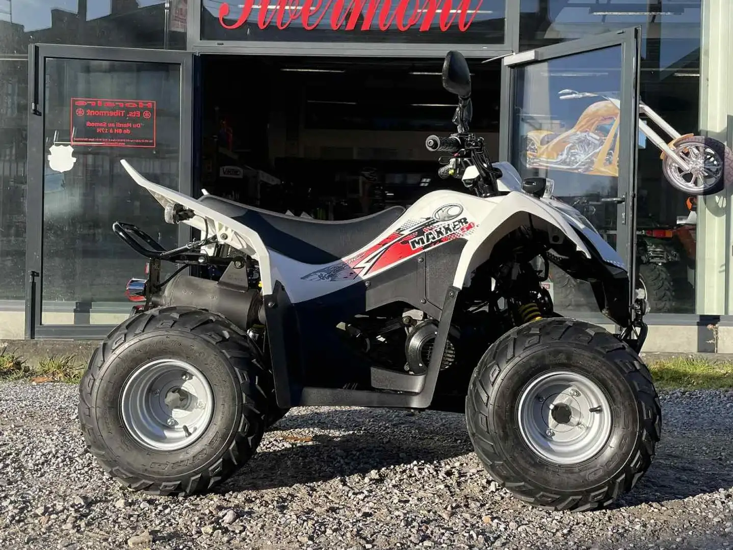 Kymco Maxxer 50 Wit - 1