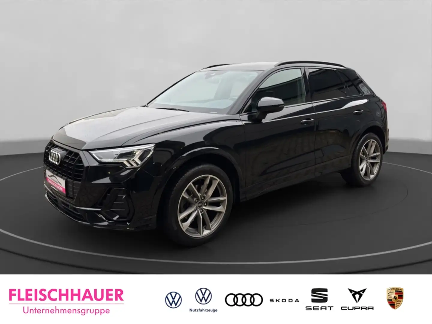 Audi Q3 35 TFSI 2x S-line LED Sportfahrwerk Audi-Sound Schwarz - 1