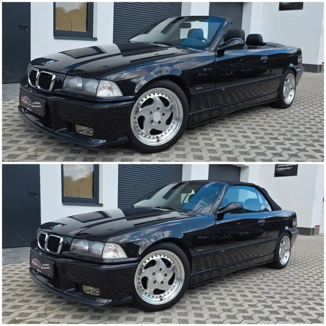BMW 320 (E36) Cabrio*M-Paket*Automatik*PDC* Schwarz - 2