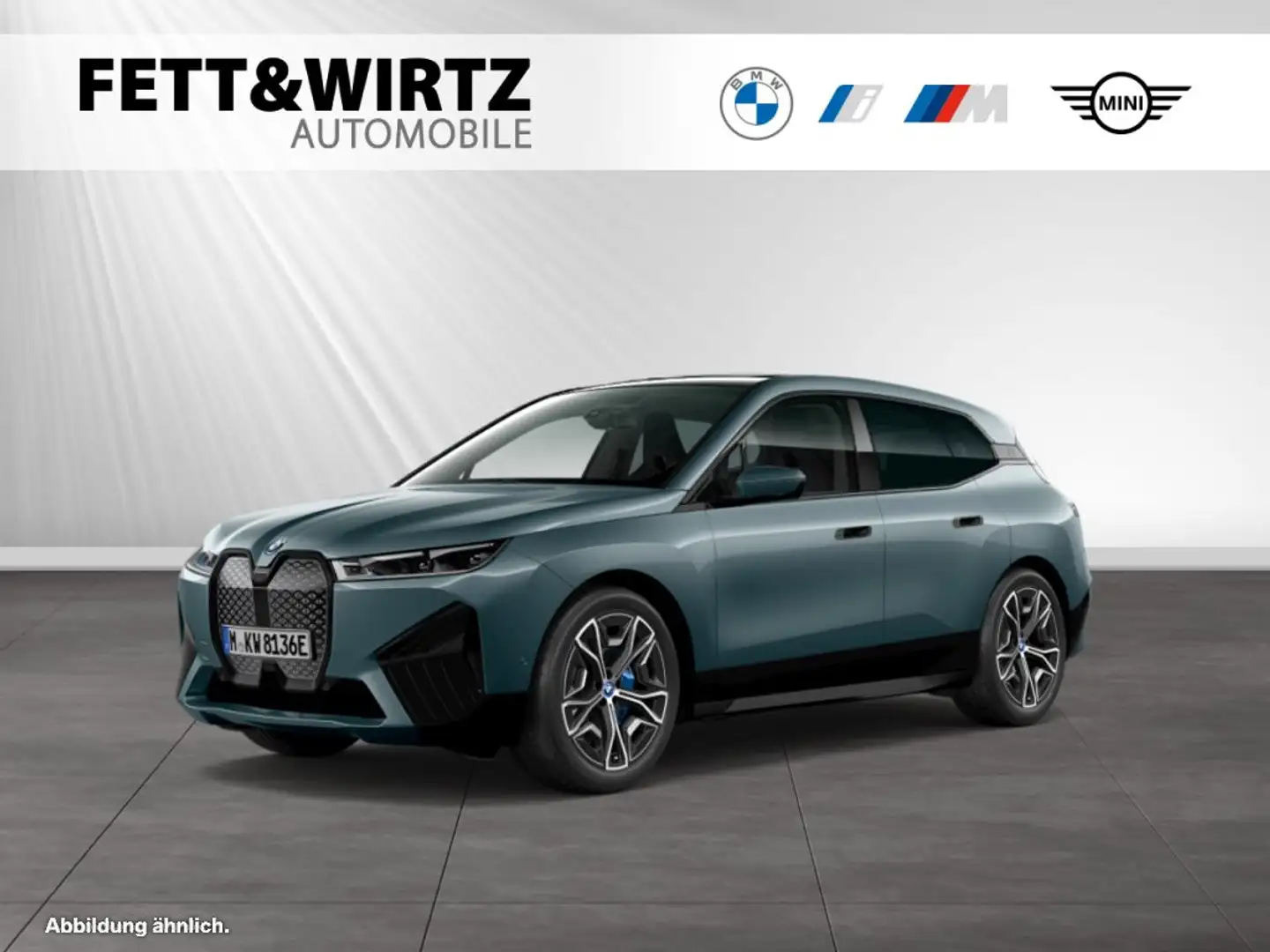 BMW iX xDrive50 AHK|SkyLounge|Autobahnassistent Albastru - 1