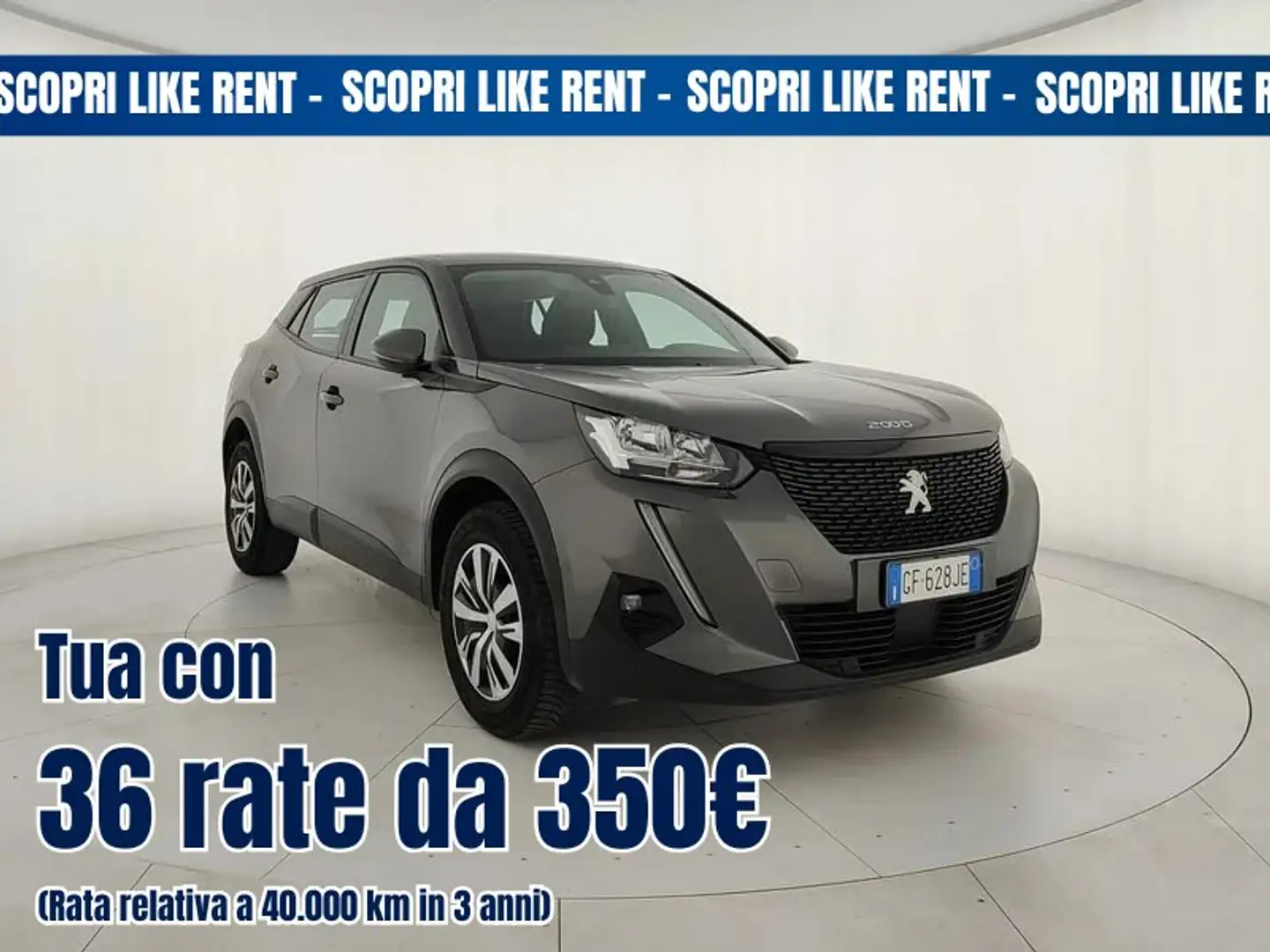 Peugeot 2008 1.5 110 CV bluehdi Active Pack ! OK NEOPATENTATI ! Grijs - 1